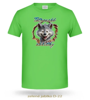 Tričká detské TATRANSKÉ ZÁŽITKY VLK